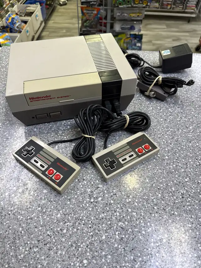 NES System Two Controllers