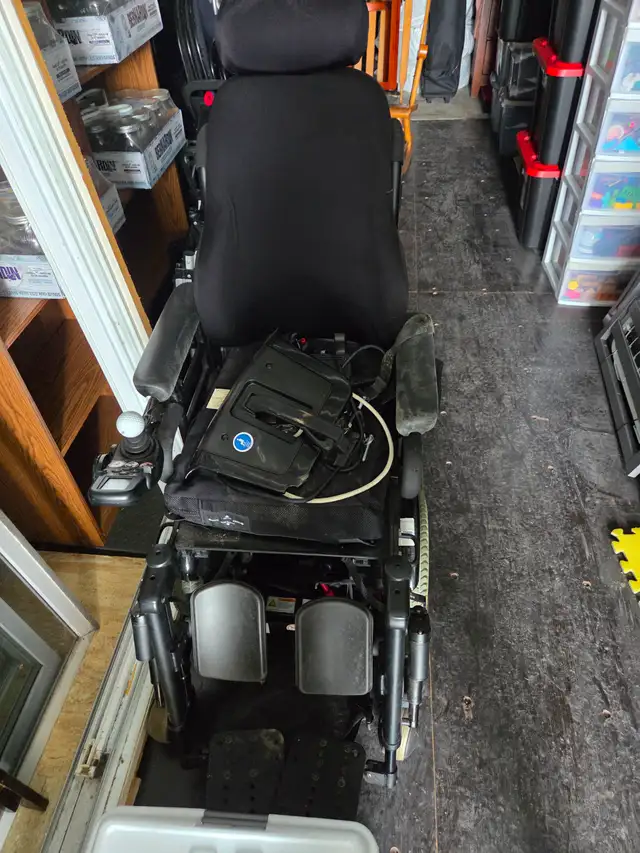 Powered wheelchair, as is