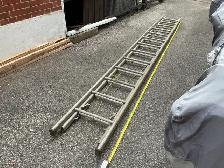 14 Ft. Aluminum  Extension Ladder !