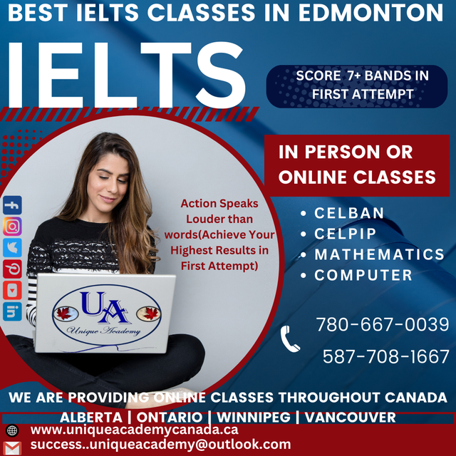 IELTS/CELPIP/CELBAN/PTE/CLB/SPOKEN ENGLISH-GUARANTEED BANDS