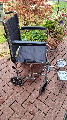 Wheelchair folding transport - Photo 2