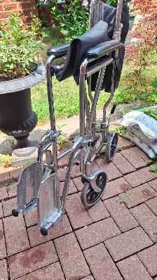 Wheelchair folding transport - Photo 4