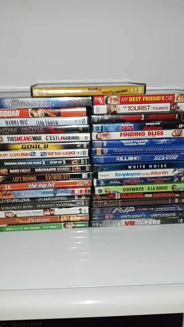 Lot de 41 films DVD