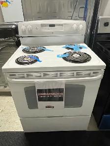 NEW 30" GE Electric Coil Top Range Stove With Self Clean 5 Cu.Ft - Photo 2