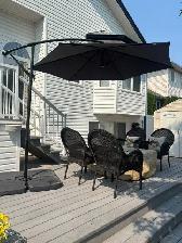 Patio Umbrella - Black