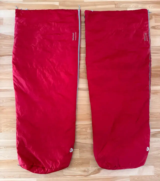 2 sacs de couchage Marmot Kids Mavericks 40F/4C - Excellent état