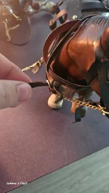 Chevaux avec charrette lumière/chariot ferme lampe - Photo 9
