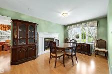 Dining table 10 piece vintage set- solid wood - Photo 3
