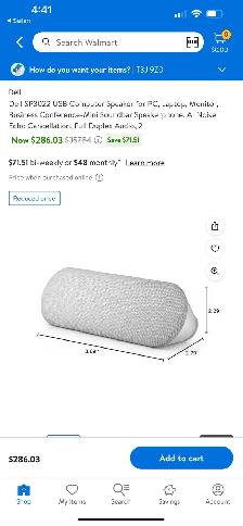 Brand New Dell speaker phone SP3022