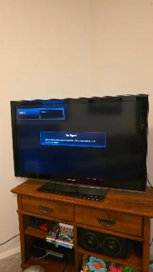 46' LED  HDTV Samsung TV