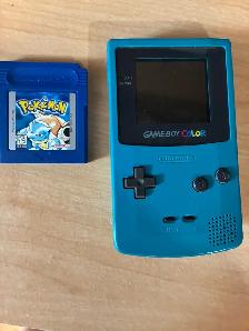 Nintendo Game Boy Color with Pokemon Blue