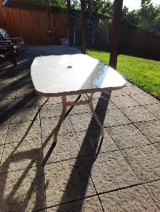 Outdoor Deck / Patio Dining Table For Sale