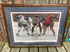 Ken Danby - Face Off  - Framed Print