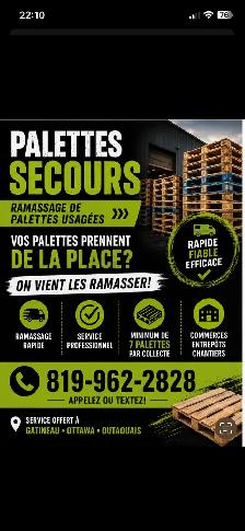 Ramasse de palettes- pallets gratuits - Photo 2