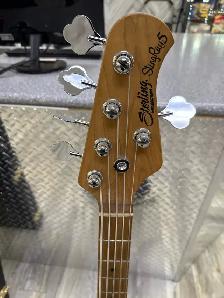 Sterling Music Man Sting Ray35 5 String Vintage SunBurst - Photo 4