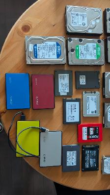 Hard Disks, SSD, External Enclosures 2.5