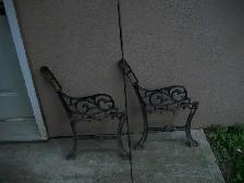 cast iron bench parts - Photo 2