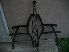 cast iron bench parts - Photo 3
