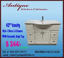 KITCHEN CABINETS MDF PRE-ASSEMBLED 12 Feet $1259 - Photo 10