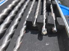 11 Pc. New SDS Drill Kit In A Plastic Case With Handle - Photo 5