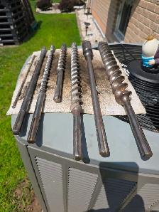 Bosch SDS Max 5 Concrete/Masonry Drills & 1 Demolition Bit Set - Photo 9