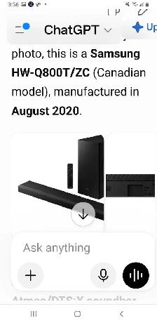 Samsung Sound Bar