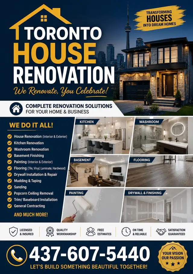 Toronto house renovation