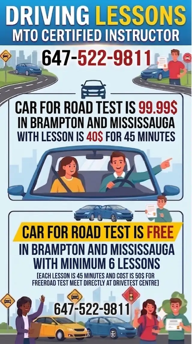 MTO Certified Driving Lessons
