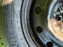 215/60/R16 Firestone Winterforce 2 - Set of 4 on Steel Rims - Photo 7