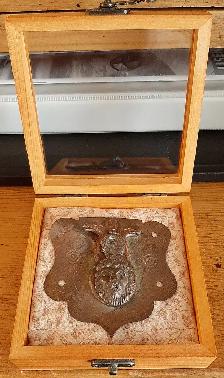 Military Chest Lock Escutcheon Plate c1860 – 70. - Photo 4