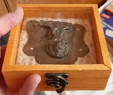 Military Chest Lock Escutcheon Plate c1860 – 70. - Photo 7