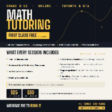 MATH TUTORING — GRADE 5 TO 12