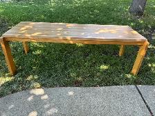 Wood coffee table - Photo 2