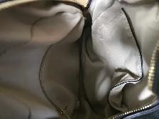 Black Faux Leather Backpack - Photo 5