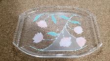 12 piece plastic beverage set with serving tray - Photo 5