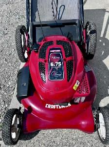 CRAFTSMAN 6.75 HP REAR BAG LAWNMOWER - Photo 4