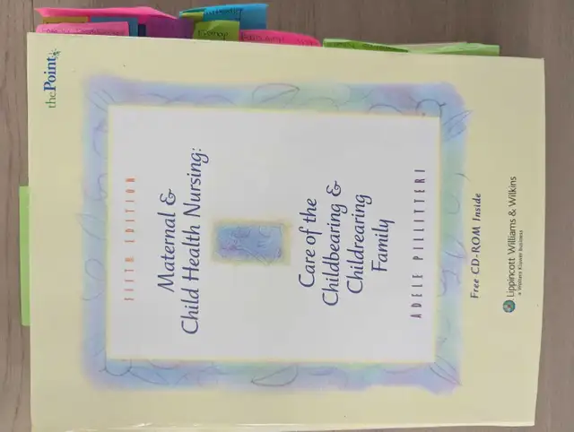 Maternity and Child Health Nursing Textbook