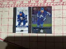 2 Upper Deck Tim Hortons 2018-19 AUSTON MATTHEWS Hockey Cards