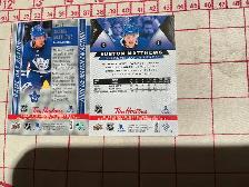 2 Upper Deck Tim Hortons 2018-19 AUSTON MATTHEWS Hockey Cards - Photo 6