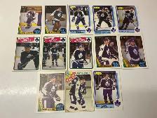 13 Vintage Collectible O-PEE-CHEE Toronto Maple Leafs Cards !