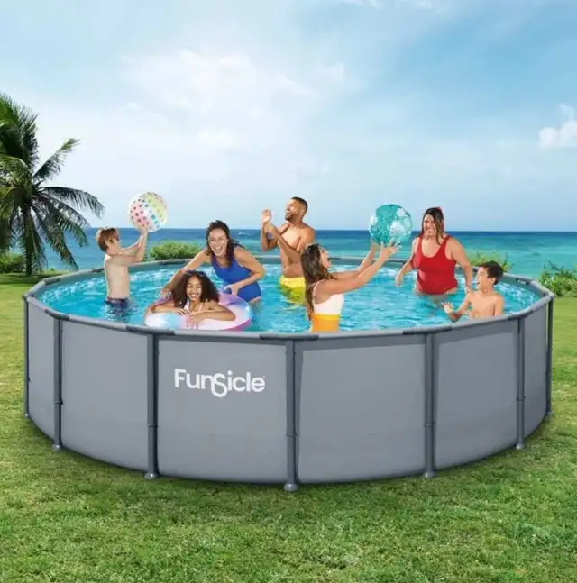 5x Funsicle Oasis Pools 12ft x 36in – First come , first served