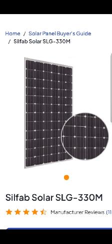 SOLAR PANEL 330 watts MONO - Photo 3
