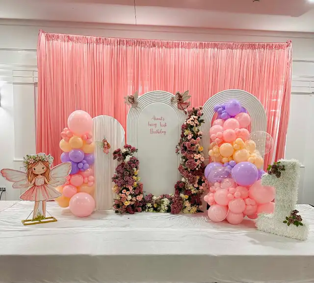 birthday baby shower decor