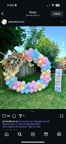 birthday baby shower decor - Photo 3