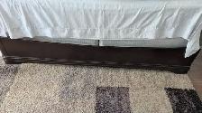 King Size Bed Frame   Box  FREE Mattress – $200 | Must Sell ASAP - Photo 2