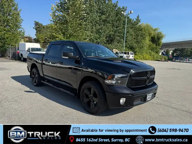 2023 Ram 1500 Classic SLT / Crew Cab / 5'7' Box / 4x4 / HEMI