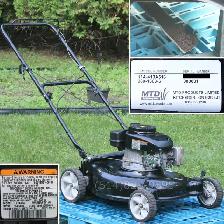 Tondeuse à gazon MTD 21' Tecumseh 148cc 3.5hp gas lawn mower