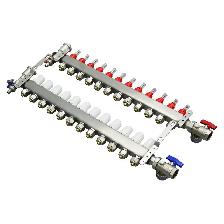 12 Loop PEX Tubing Radiant Floor Heating Manifold Set 053270