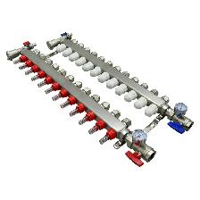 12 Loop PEX Tubing Radiant Floor Heating Manifold Set 053270 - Photo 8