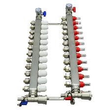 12 Loop PEX Tubing Radiant Floor Heating Manifold Set 053270 - Photo 9